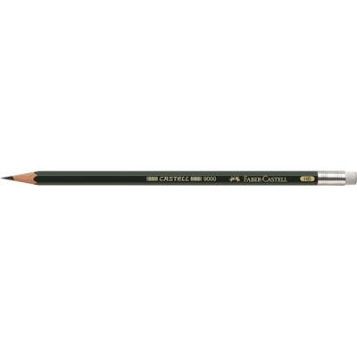 Faber Castell Potlood 9000 - HB met gum