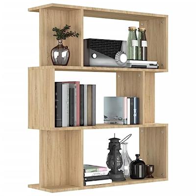Boekenkast/kamerscherm 80x24x96 cm bewerkt hout sonoma eiken Boekenkast/kamerscherm 80x24x96 cm bewerkt hout sonoma eiken
