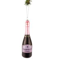 Nordic Light Kerstbal Champagnefles 17 cm - thumbnail