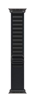 Apple Watch Band - Alpine Loop - 49 mm - Zwart - Small
