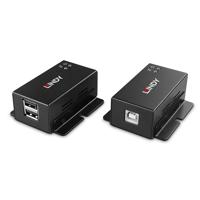 LINDY 2 Port USB 2.0 Cat.6 Extender USB-extender USB-A 2.0 Via netwerkkabel RJ45 50 m - thumbnail