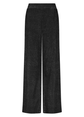 Tramontana Wide-leg Trousers Sparkles C49-18-101 Broek 009000-black