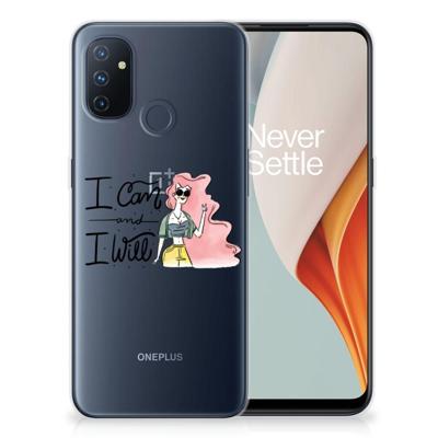 OnePlus Nord N100 Telefoonhoesje met Naam i Can OnePlus Nord N100 Telefoonhoesje met Naam i Can