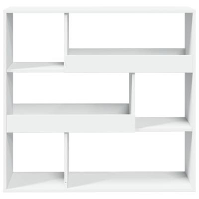 Kamerscherm 100x33x94,5 cm bewerkt hout wit