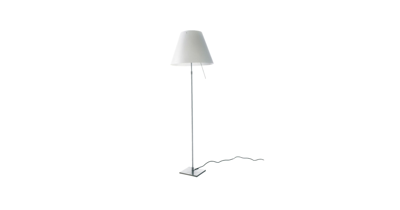 Luceplan Costanza Vloerlamp - Alu - Wit