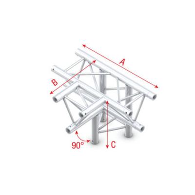 MILOS Milos Pro-30 Triangle F Truss - T-Cross + down 4-way - 71 cm