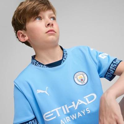 Manchester City Thuis Shirt Junior 2024/2025 - Maat 176 - Kleur: Wit | Soccerfanshop Manchester City Thuis Shirt Junior 2024/2025 - Maat 176 - Kleur: Wit | Soccerfanshop