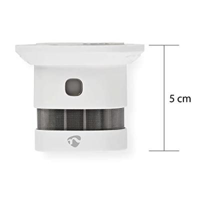 SmartLife Rookmelder | Zigbee 3.0 | Batterij Gevoed | Levenscyclus sensor: 10 Jaar | EN 14604 | Android / IOS | 85 dB | Wit | 1 Stuks