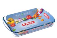 Pyrex ovenschaal 40x27x6cm 3,7l glas - thumbnail