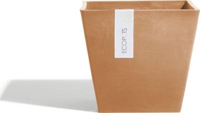 Ecopots Rotterdam kunststof bloempot Terracotta - Ø 37,5 cm