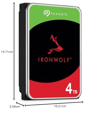 Seagate HDD NAS 3.5 4TB ST4000VN006 IronWolf - thumbnail