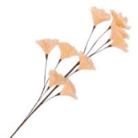 Daan Kromhout Kunsttak feather bloemen perzik 110 cm | 8 stuks - thumbnail