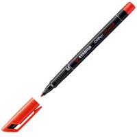 STABILO OHPen, permanent marker, medium 1.0 mm, rood, per stuk - thumbnail