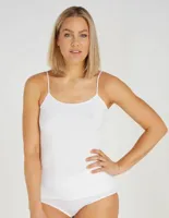 Ondergoed dames hemden - Spaghetti top - 32287 - Onderhemden met smalle bandjes - Biologisch katoen - thumbnail