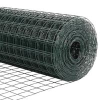 VidaXL Euro hek groen 1,2 x 10 m pvc-gecoat ijzer - thumbnail