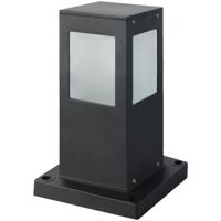 Kavy 3 LED Buitenlamp Staand - Aluminium Mat Zwart - E27 - Modern Vierkant - thumbnail