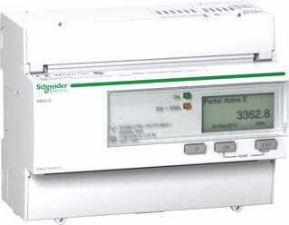 Schneider Electric A9MEM3310 A9MEM3310 Digitale kWh-meter Digitaal 125 A Conform MID: Ja 1 stuk(s)