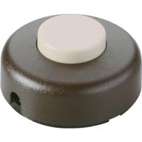 interBär 5062-501.01 Voetschakelaar Wit, Zwart 1x uit/aan 2 A 1 stuk(s) - thumbnail