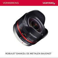 Samyang 7,5mm F/3.5 Micro 4/3 zwart - thumbnail