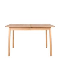 Zuiver Uitschuifbare Eettafel 'Glimps' Essenhout, kleur Naturel - thumbnail