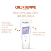 Goldwell Dualsenses Color Revive Color Giving Conditioner Light Cool Blonde 200ml - thumbnail