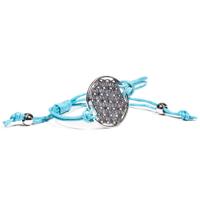 Armbandjes Bloem des Levens Turquoise (set van 10 stuks) - thumbnail