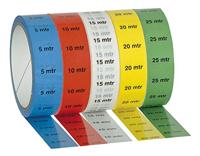 Showgear Showgear Markertape 25 mm/33 m indicator, wit - thumbnail