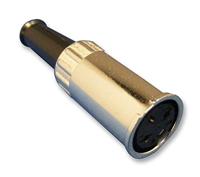 Lumberg 0122 08-1 DIN-connector Bus, recht Aantal polen: 8 Zilver 1 stuk(s) - thumbnail