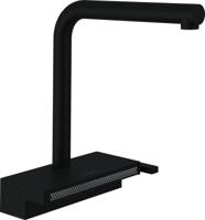 Hansgrohe Aquno Select M81 ééngreeps keukenkraan 250, uittrekbare uitloop, 2jet, sBox, mat zwart - thumbnail
