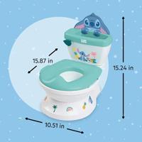 DISNEY BABY - STITCH - Mini-toilet met toiletbrilverkleiner inbegrepen, 2 in 1, Verwijderbaar potje, gemakkelijk schoon te maken - thumbnail