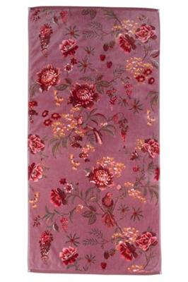 Pip Studio Pip Studio Secret Garden Douchelaken Mauve 70x140 cm