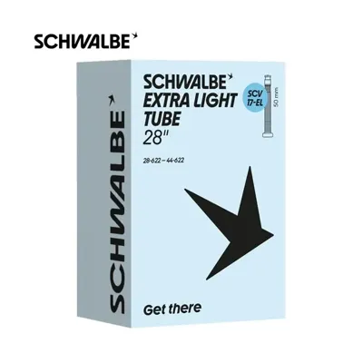 SCHWALBE binnenband scv17-el 28/44-622 50mm zwart SCHWALBE binnenband scv17-el 28/44-622 50mm zwart