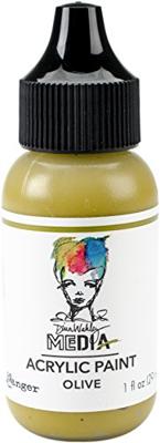 Ranger Ink Ranger • dina wakley media heavy body acrylic paint olive