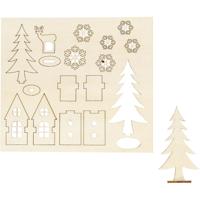 Creativ Company Maak en versier je kerst decoratie huis - thumbnail