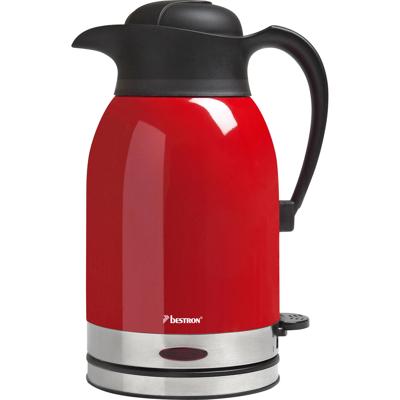 Bestron ATW1600 waterkoker 1,5 l Zwart, Rood 1600 W Bestron ATW1600 waterkoker 1,5 l Zwart, Rood 1600 W