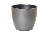 Floran bloempot boule 17,5x15 cm metallic - thumbnail