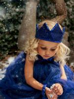 Verkleedkleren prinses met sluier en kroon groen - thumbnail