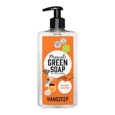 Marcel&apos;s Green Soap Handzeep sinaasappel & jasmijn 500ml