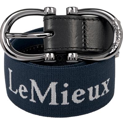 LeMieux Elasticated Riem donkerblauw maat:s