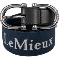 LeMieux Elasticated Riem donkerblauw maat:s - thumbnail