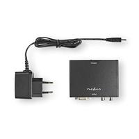 VGA-naar-HDMI-Converter | 1-Wegs - VGA + 2x RCA (L/R)-Ingang | HDMI-Uitgang - thumbnail