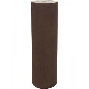 Plantenzuil polystone rond bruin 30x100 cm