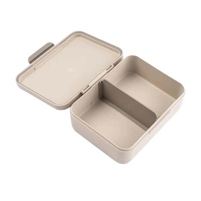 Done By Deer broodtrommel met vakken - beige