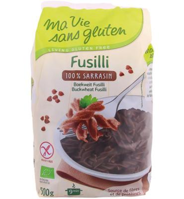 Ma Vie Sans Fusilli boekweit glutenvrij bio 500 Gram