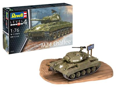 Revell 1/76 M-24 Chaffee Revell 1/76 M-24 Chaffee
