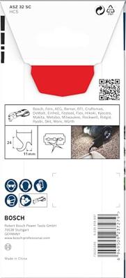 Bosch Accessoires PRO ASZ 32 SC Multitool zaagblad | 24 x 11 mm - 2608669088