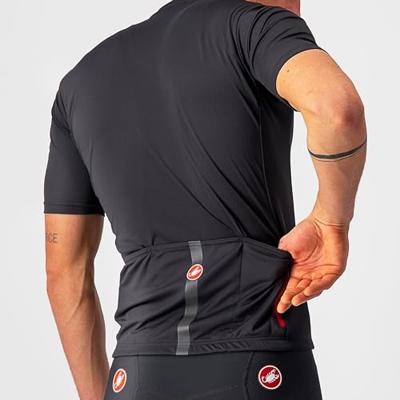 Castelli classifica fietsshirt korte mouw zwart heren XXL