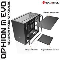RAIJINTEK OPHION M EVO TGS mini tower behuizing - thumbnail