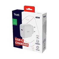 Trust Maxo USB-C-oplader van 45 W Oplader Wit - thumbnail
