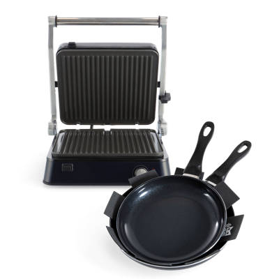 Enjoy Olive Green + Contact Grillset